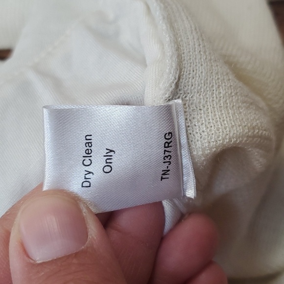 Townsen cream wool leather jacket - Picture 7 of 7